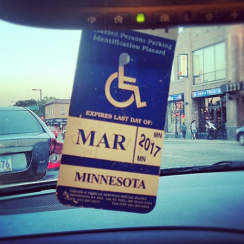 blue badge
