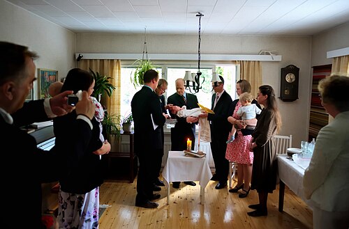 christening