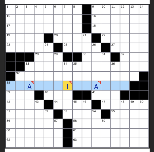 crossword clue