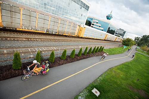 cycle path