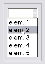 dropdown