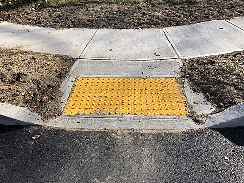 dropped kerb