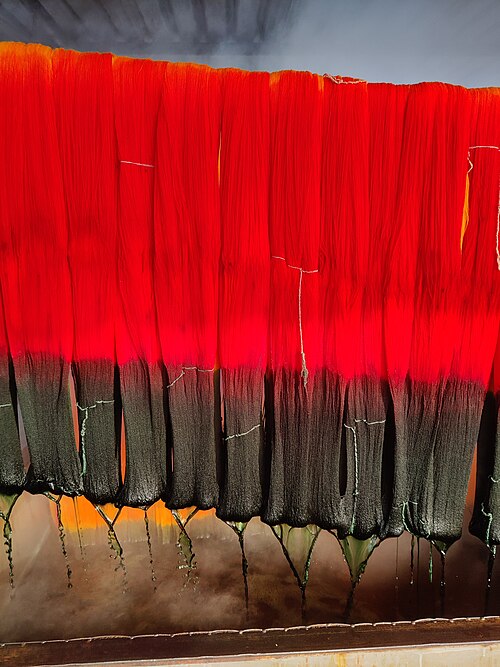 dyed