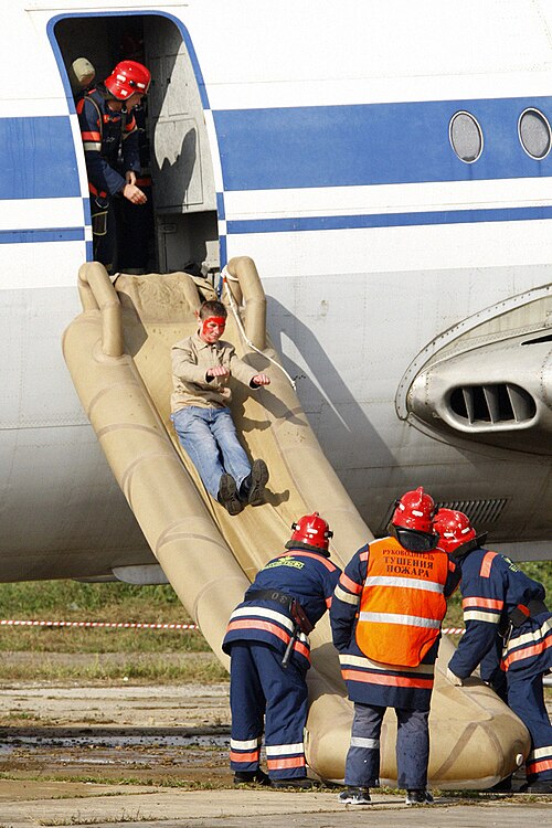 evacuation slide