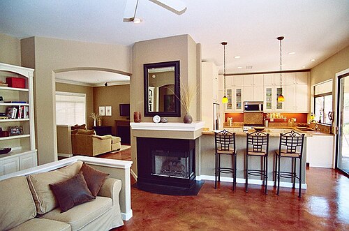family room