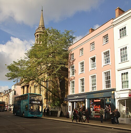 high street