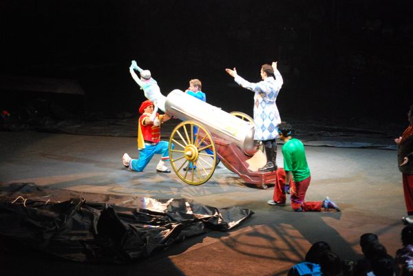 human cannonball