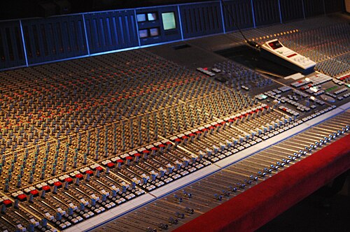 mixing desk