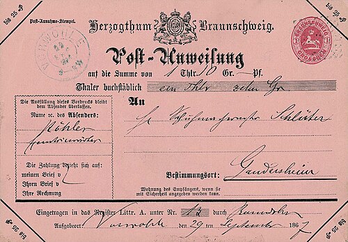 money order