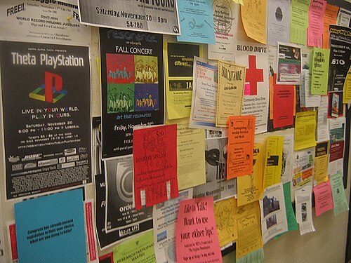 noticeboard