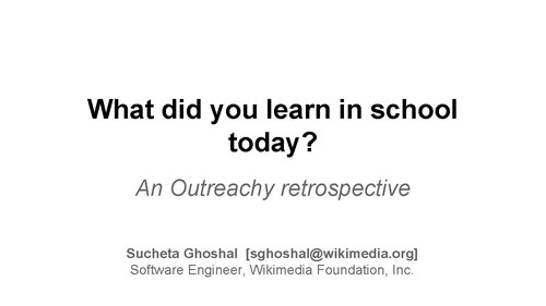 outreach