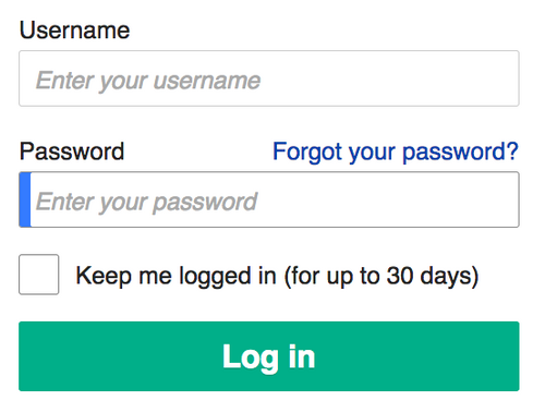 password