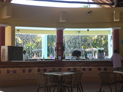 poolside bar