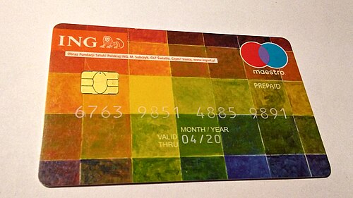 prepaid card