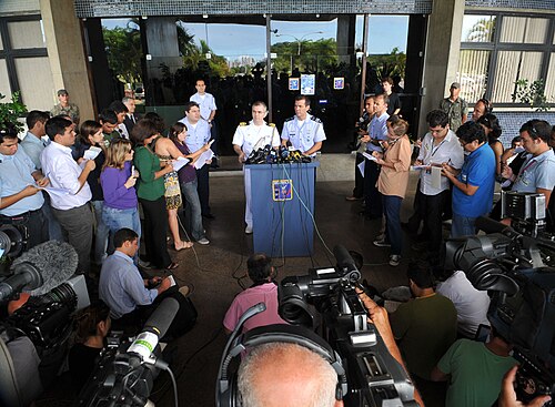 press conference