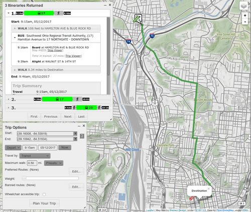 route planning