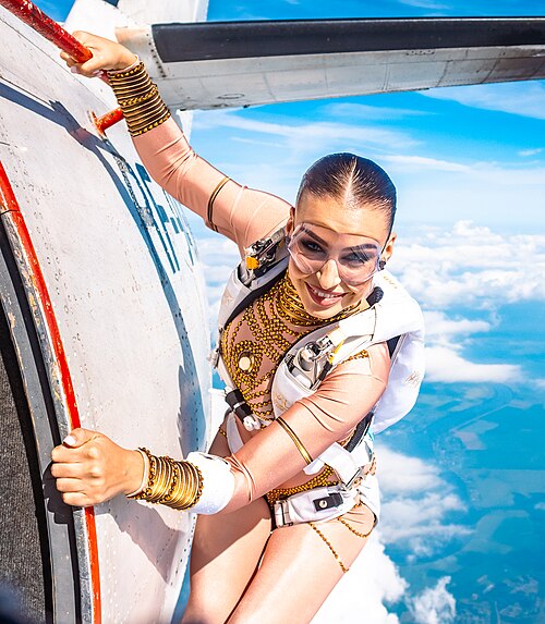 skydiving
