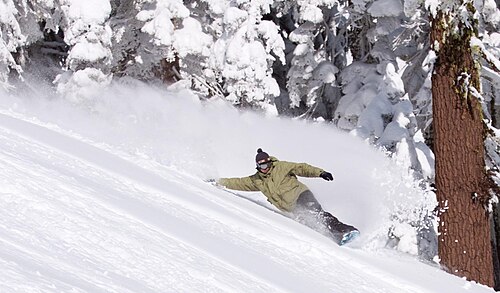 snowboarding