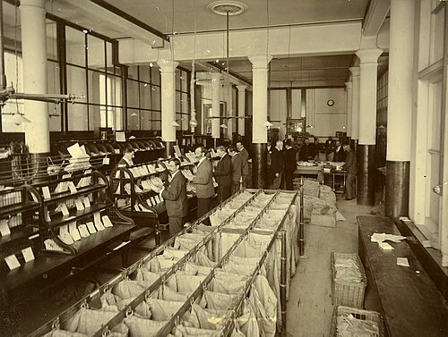 sorting office