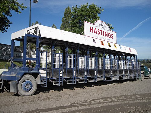 starting gate