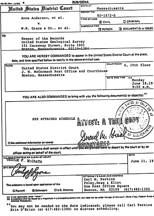 subpoena