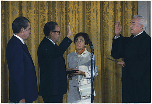 swear in