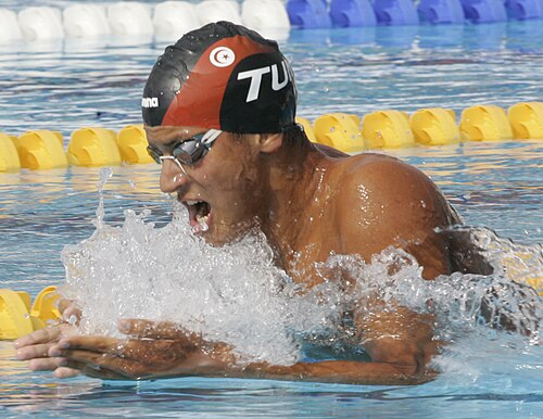 swimming cap