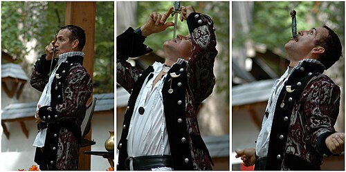 sword swallower