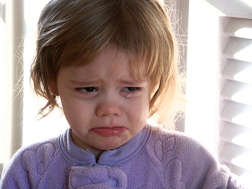 tearful
