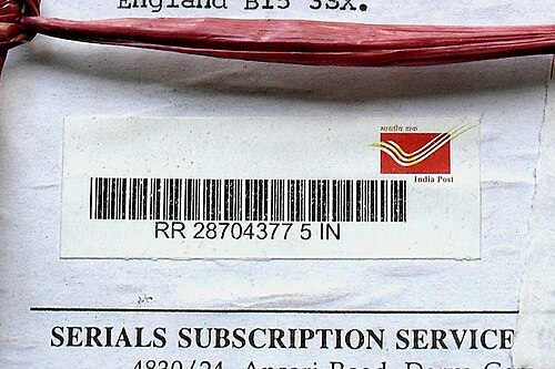 tracking number